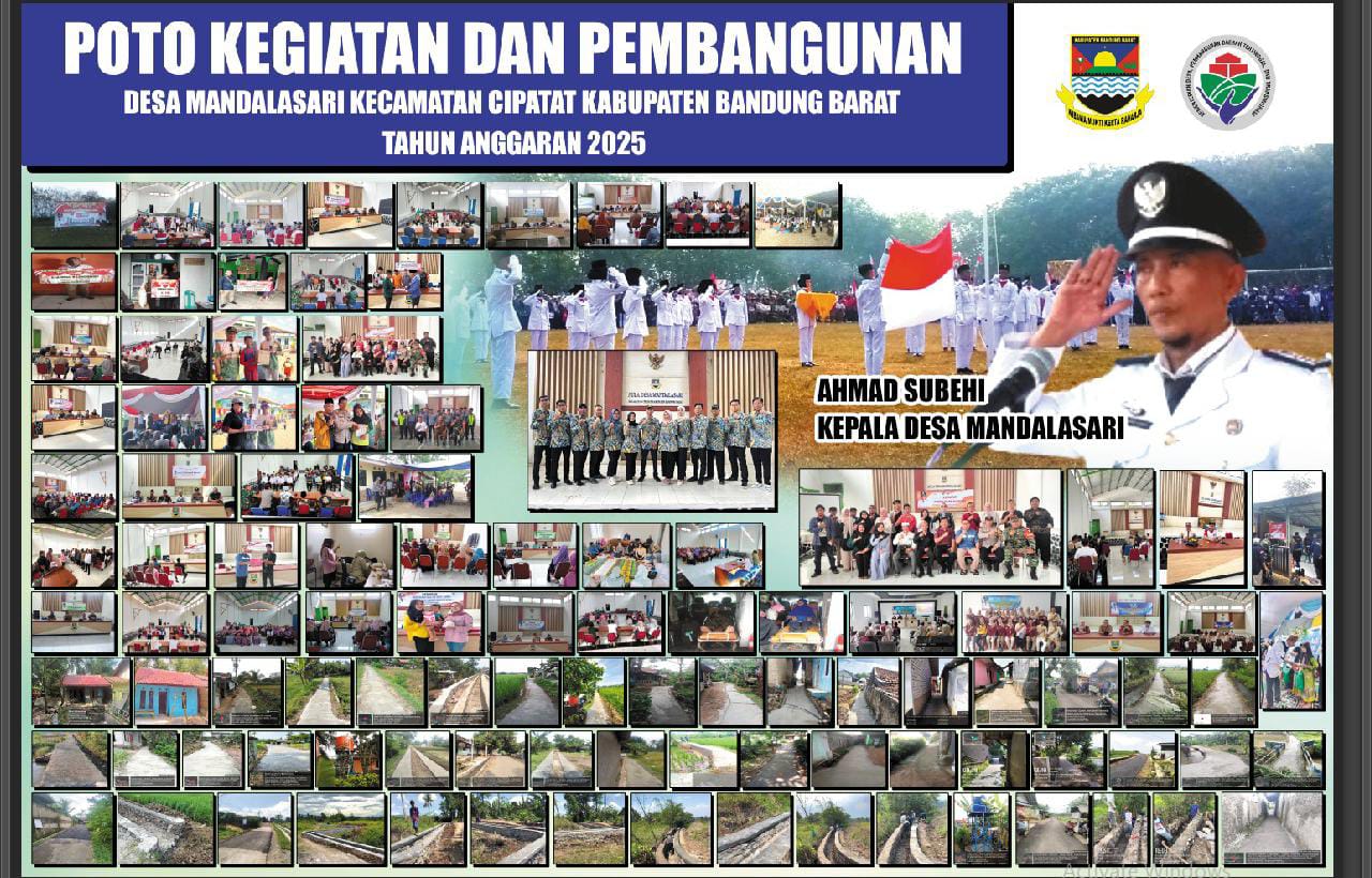 Foto Kegiatan dan Pembangunan Desa Mandalasari 2025